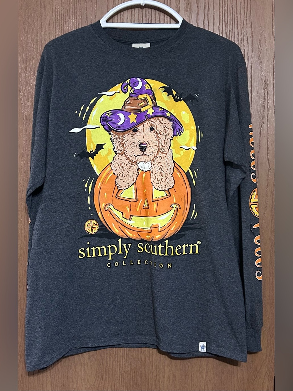 Simply Southern Collection Hocus Pocus Jack O Lantern Top